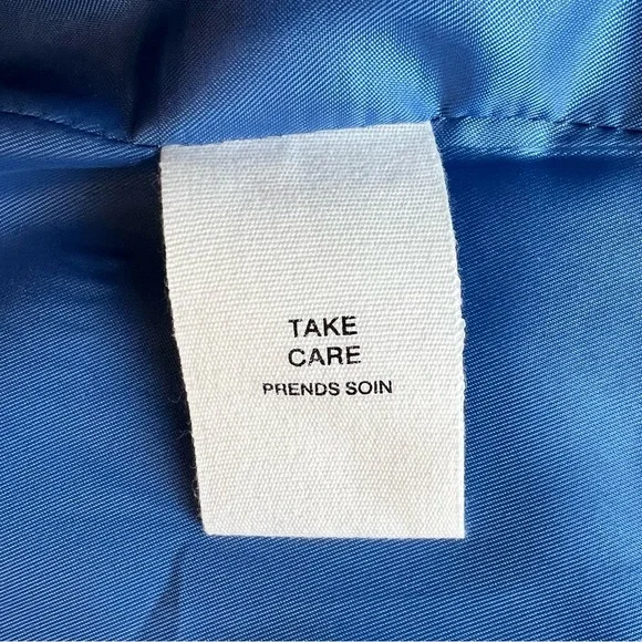 Avec Les Filles Double Breasted Wool Blend Coat in Silverlake Blue - Picture 10 of 14